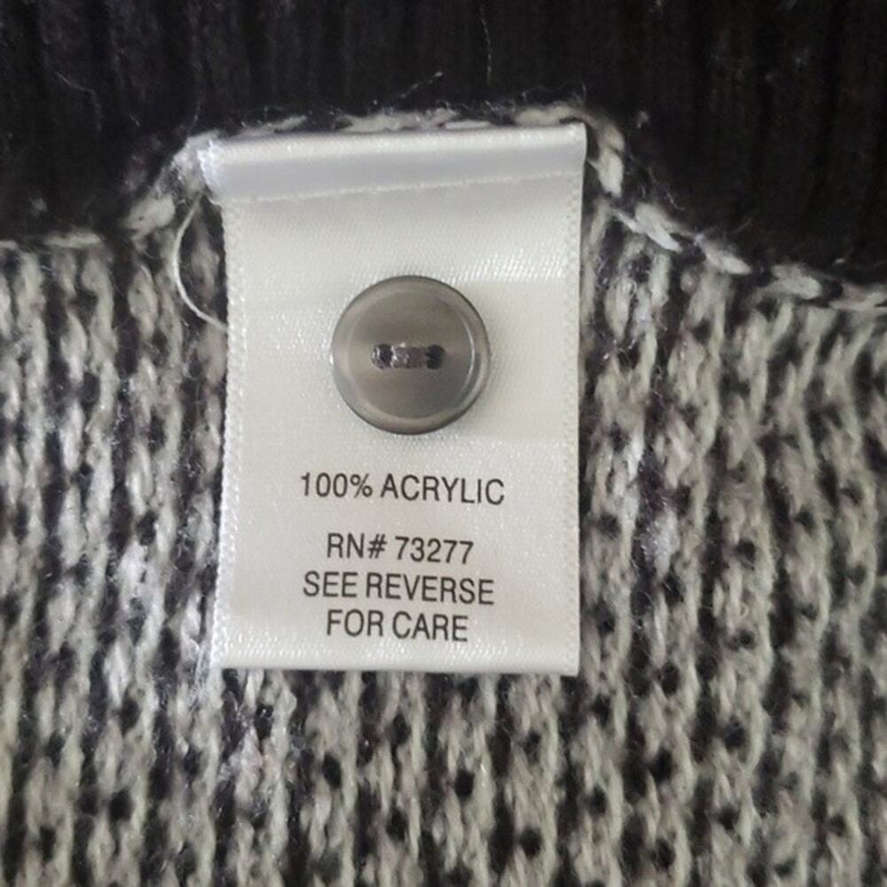 CROFT & BARROW Women's Academia Career Button Front Cardigan Sweater Large - Picture 9 of 9